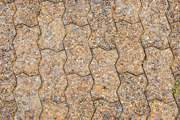 Footpath rough stone texture