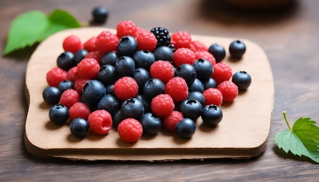 Forest berries on the Board