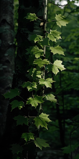 Forest Canopy Sunlight