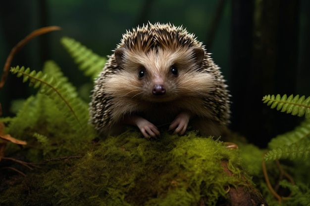 Forest hedgehog Generate Ai