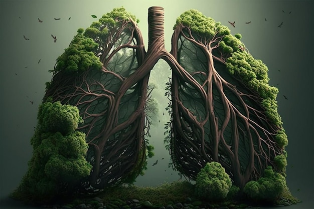 The forest the lungs of Earth Generative AI