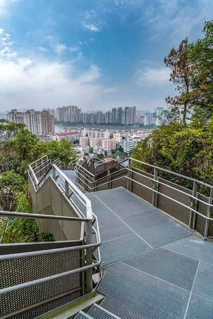 Forest Viewing Trail in Fuzhou, China