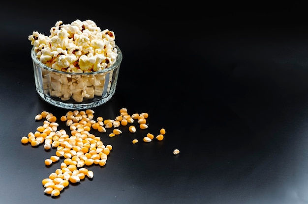 Forms of sweetcorn boiled corn corn grains and popcorn