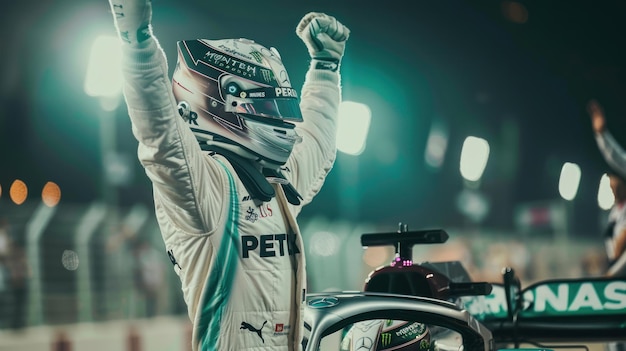 Formula 1 Victory Celebration