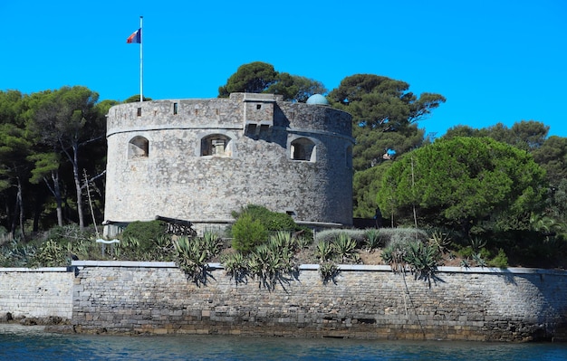 Fort Balaguier in Toulon the Mediterranean coastline