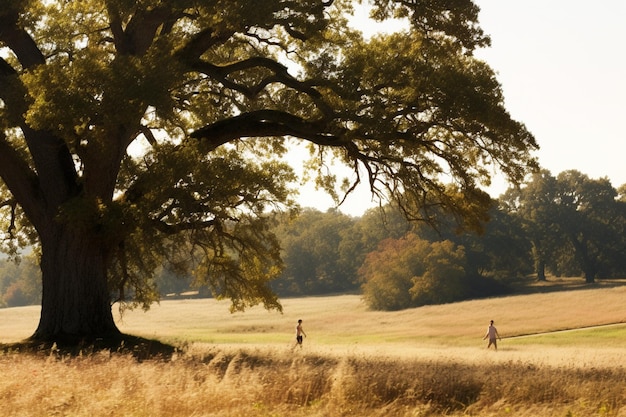 Photo fort griswold battlefield state park monument and giant oak trees on the meadow tran