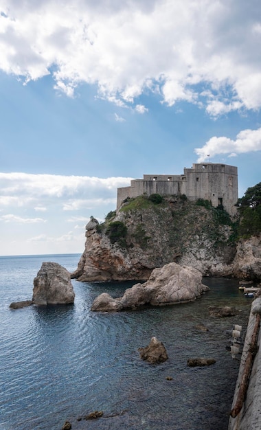 Fort Lovrijenac of the Old City of Dubrovnik, Croatia