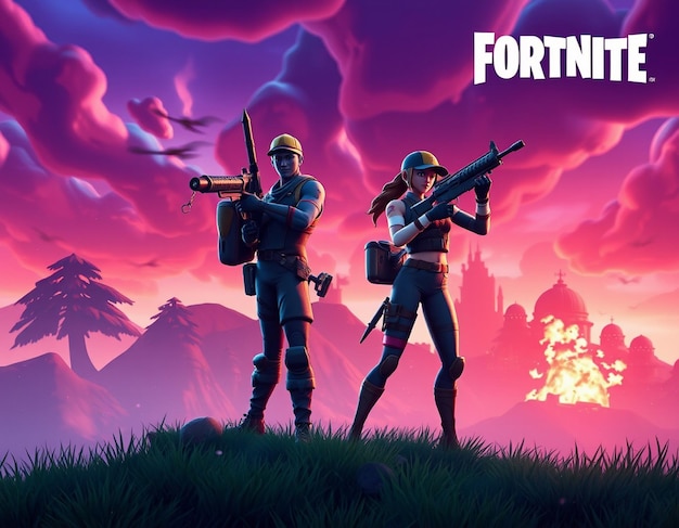 Fortnite Wallpaper 4k gaming wallpaper