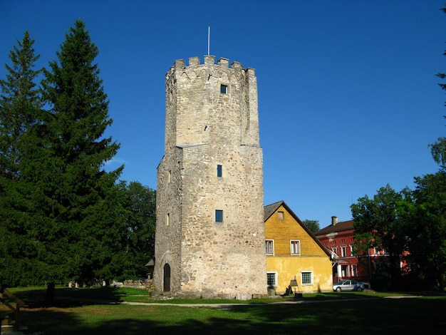 The fortress in Estonia country