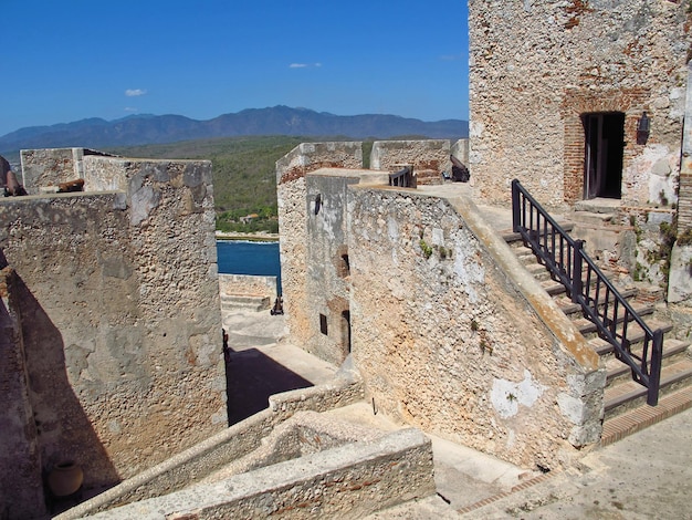 The fortress in Santiago, Cuba