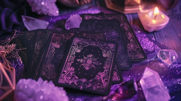 Photo fortune telling cards