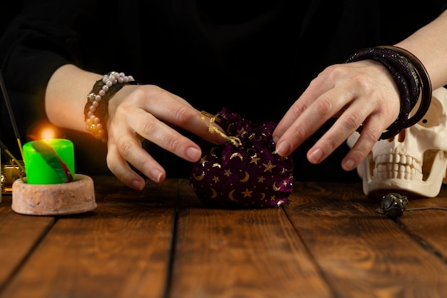 Fortuneteller's hands