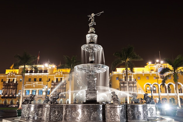 Fountain, Plaza Mayor