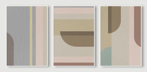 Four framed paintings with different colors, one of which is a woman and the other is a man.