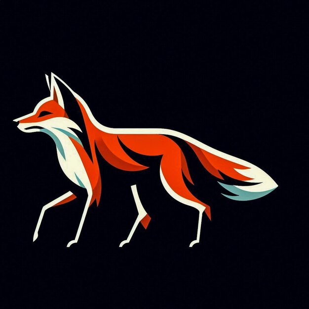 Photo fox logo design