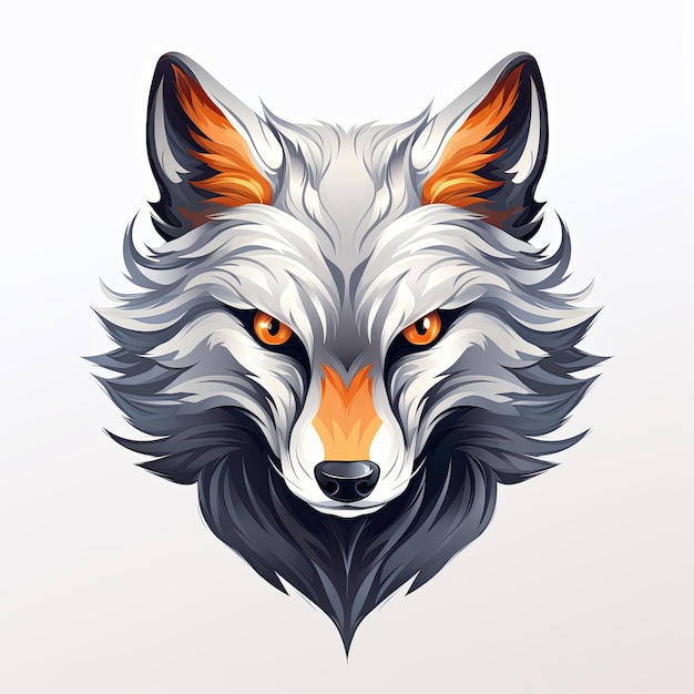 Fox logo mascot design