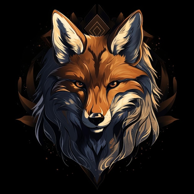 Fox logo mascot design