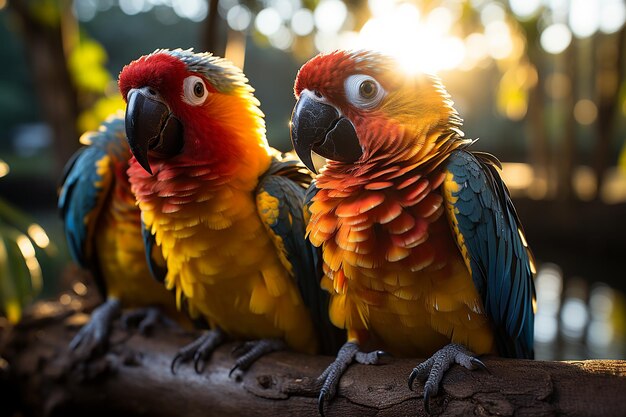 Foz do Iguau Brazil Park of Aves with a Wide Variety