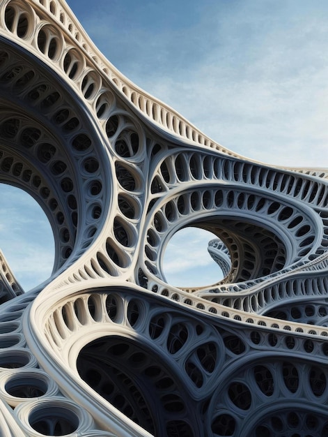 Photo fractal architecture that utilizes selfsimilar patterns to create complex and intricate structures