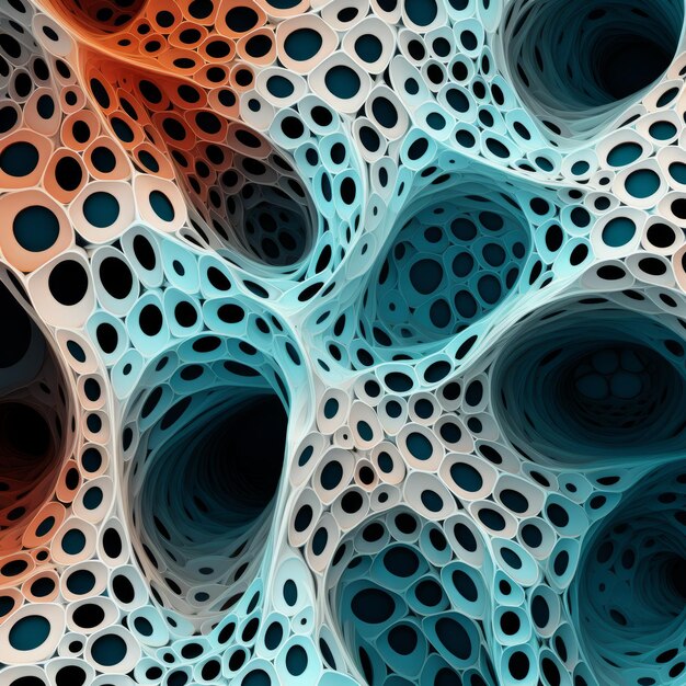 Fractal Graphics For 3d Print Material Design