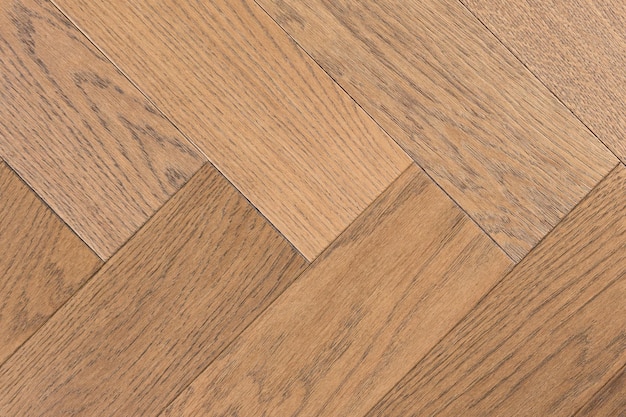 Fragment of parquet floor closeup Wooden flor texture