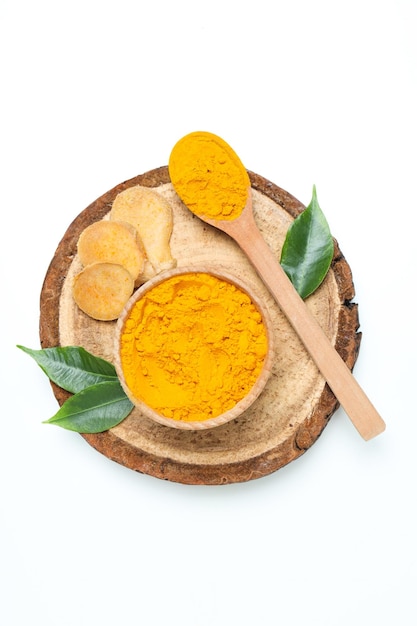 Fragrant seasoning turmeric one of the main ingredients in Indian curry