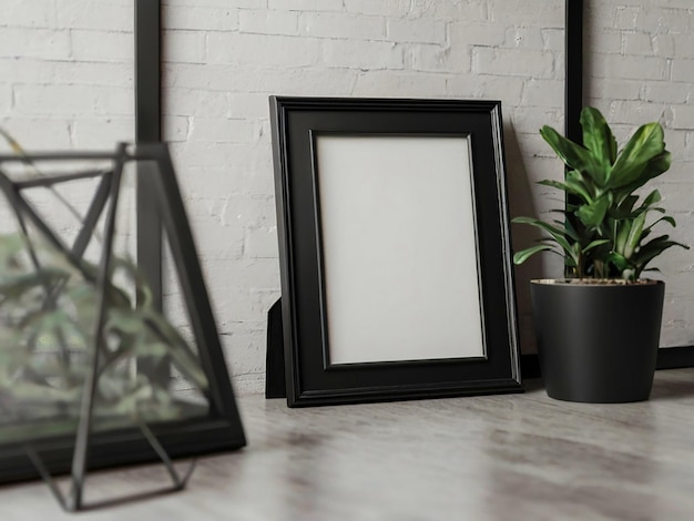 frame Blank Picture mockup free image download