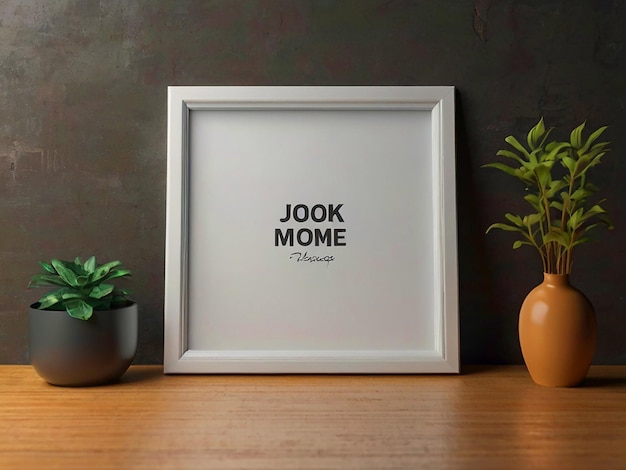 frame Blank Picture mockup free image download