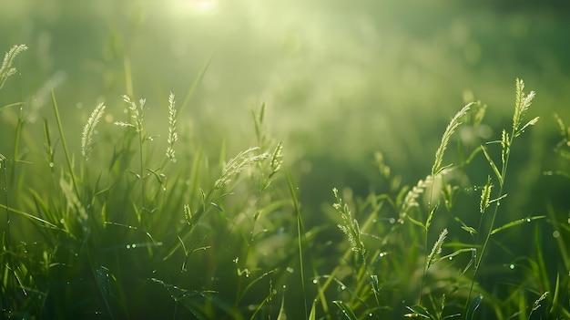 Frame from grass Generative AI