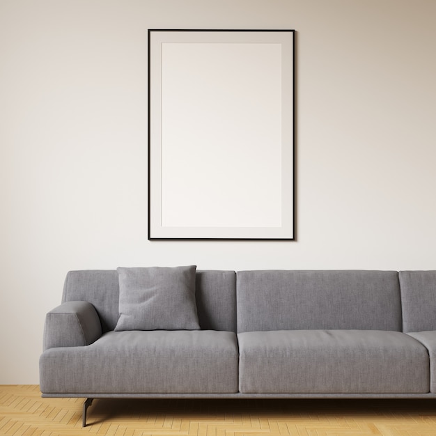 Frame Mockup Poster Mockup Interior