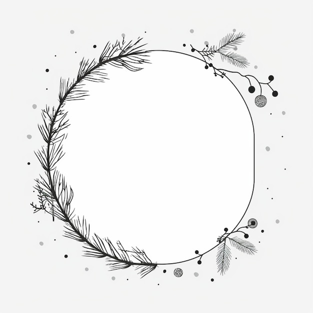 frame template for christmas season celebration