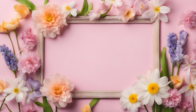 a frame with flowers on it and a frame that says  flowers