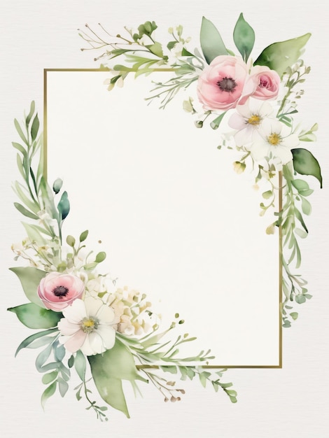 a framed picture of flowers and the frame that says quot spring quot