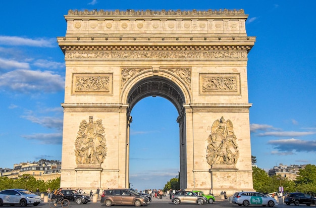 France Paris Triumphal Arch Attractions