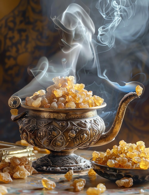 Frankincense christian photo illustration