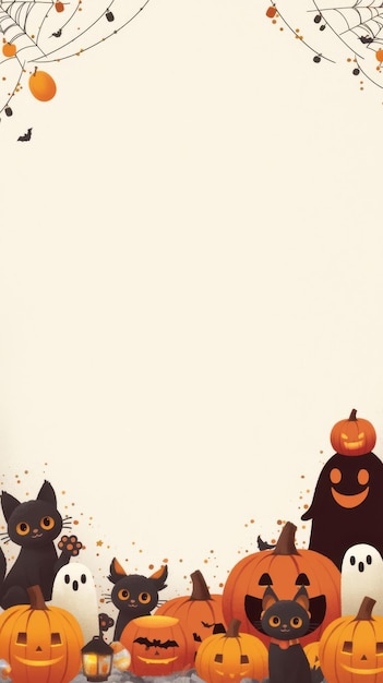 Photo free halloween concept background wallpaper with copy space