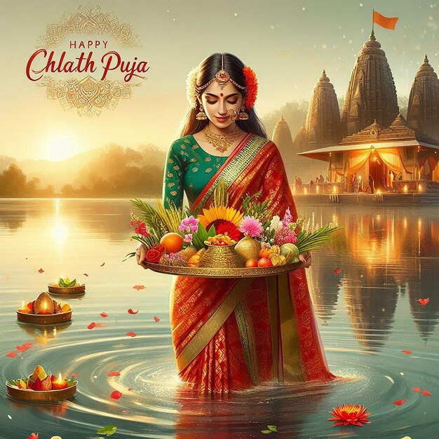 Photo free happy chhath puja wishes messages photos and whatsapp instagram wallpaper hindu festival