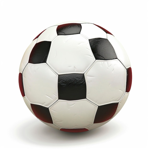 free illustration of football isolated in white background