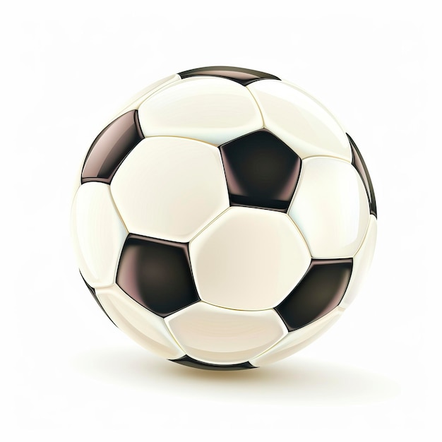 free illustration of football isolated in white background