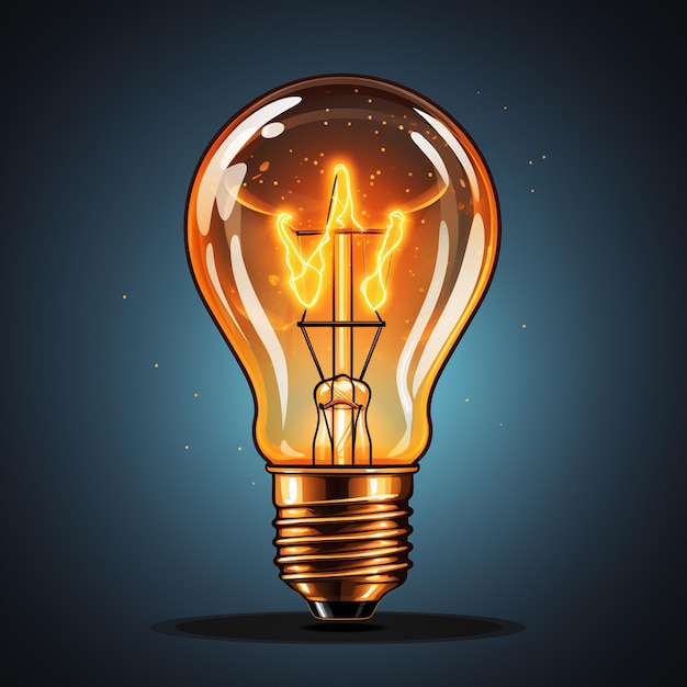 Free illustration of light bulb icon