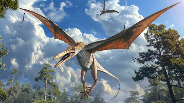 Photo free illustration of pterosaurs and mass extinction