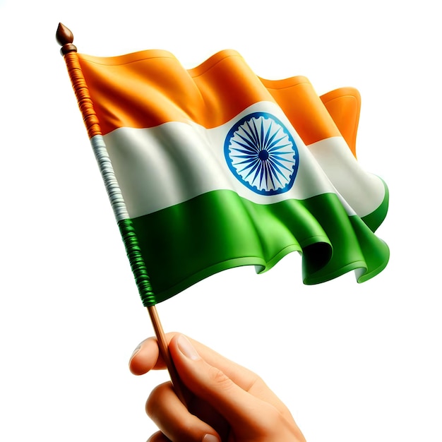 Free INDIA FLAG FLYING HIGH WITH PRIDE India independence day and republic day of India Flag