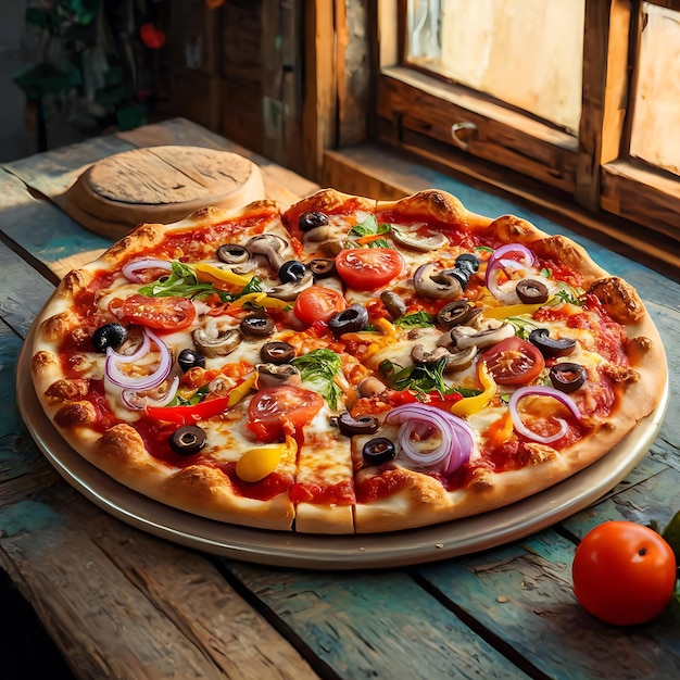 Free Italian pizza image