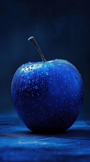 Free Photo beautiful blue apple beautiful wallpaper