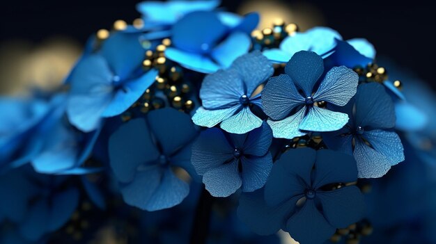 a free photo of blue flower photo