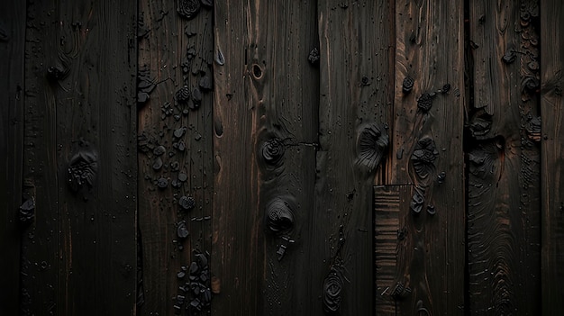 Free Photo Burnt wood texture wood charcoal background