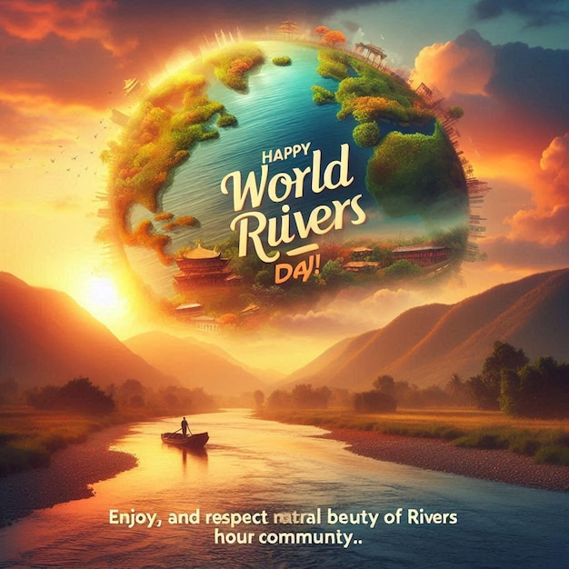 Free Photo Happy World River Day Celebration