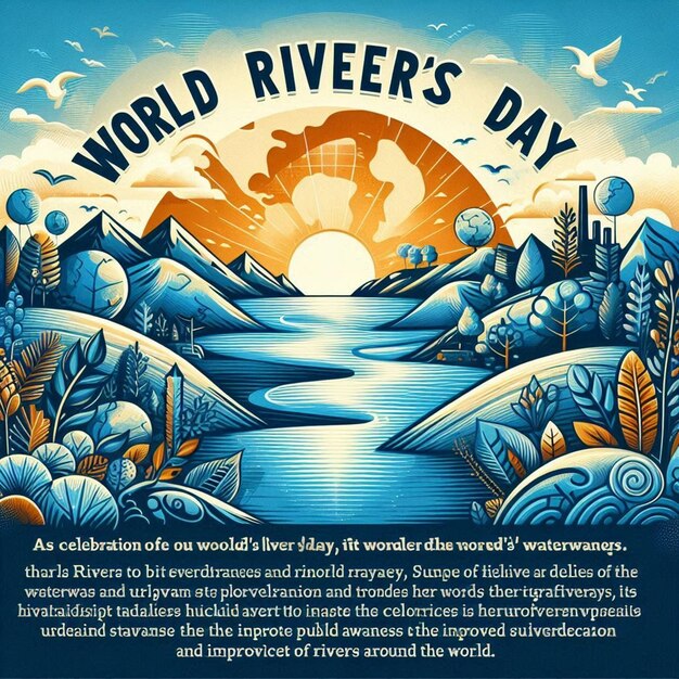 Free Photo Happy World River Day Celebration