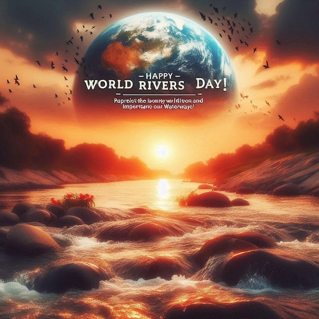 Free Photo Happy World River Day Celebration