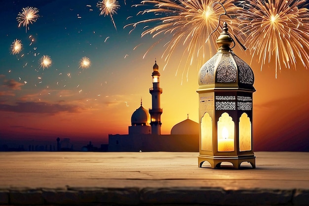 Free photo islamic new year concept wiFree Photo Background Ramadan Kareem Eid Mubarak